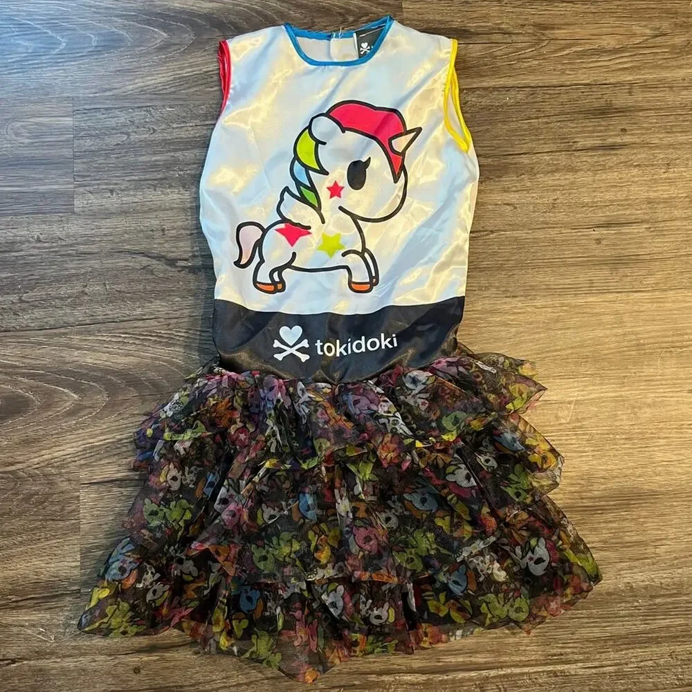 Tokidoki Stellina Unicorno Girl’s LG Unicorn Tutu Halloween Costume Dress